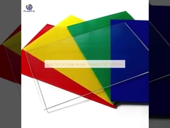 সহজ কাটিয়া পরিষ্কার এক্রাইলিক শীট 1250 * 2450mm