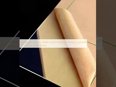 বিভিন্ন অ্যাপ্লিকেশনের জন্য উপযুক্ত স্বচ্ছ এক্রাইলিক শীট মোল্ডিং উত্পাদন প্রক্রিয়া