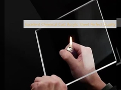 চমৎকার রাসায়নিক মোল্ড এক্রাইলিক শীট নিখুঁত মানের