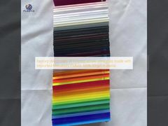 Factory direct sales of colored acrylic plexiglass made with imported Mitsubishi PMMA 100% Virgin material.